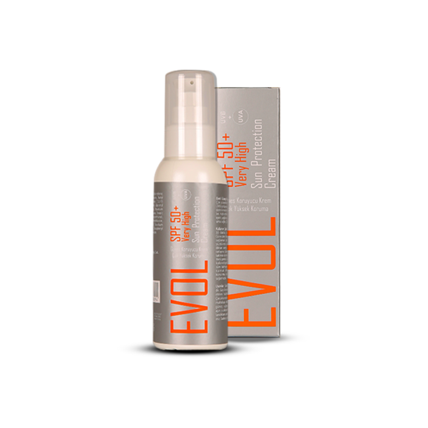 Evol Güneş Koruyucu Krem SPF 50+ 100ml (Toptan Alım)