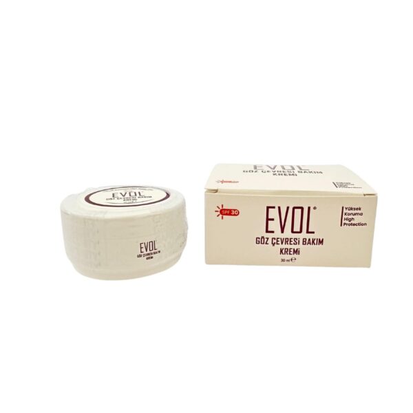 Evol Kozmetik Göz Çevresi Bakım Kremi SPF +30 30ml (Toptan Alım)